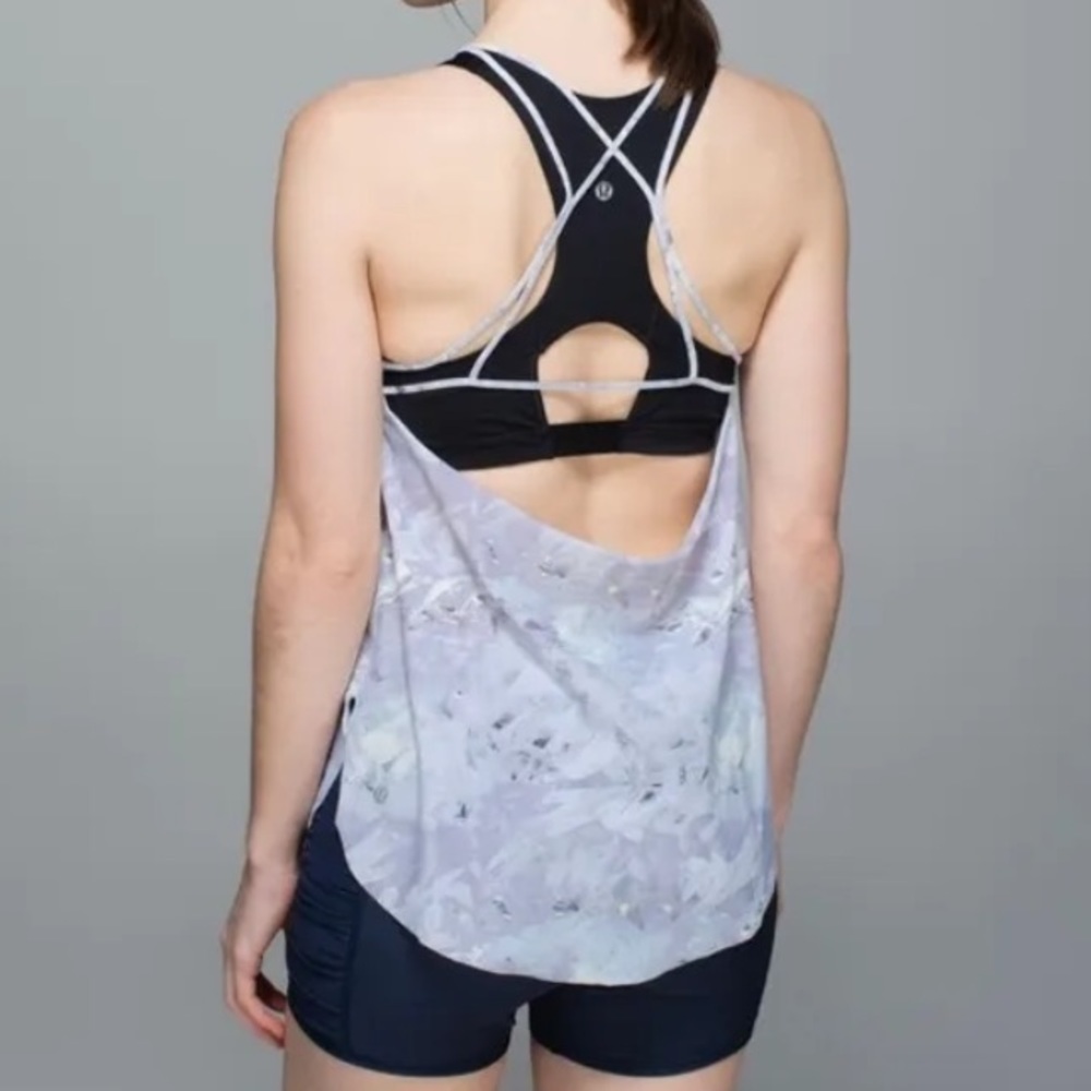 Lululemon Water: Sea Me Run singlet string tank top